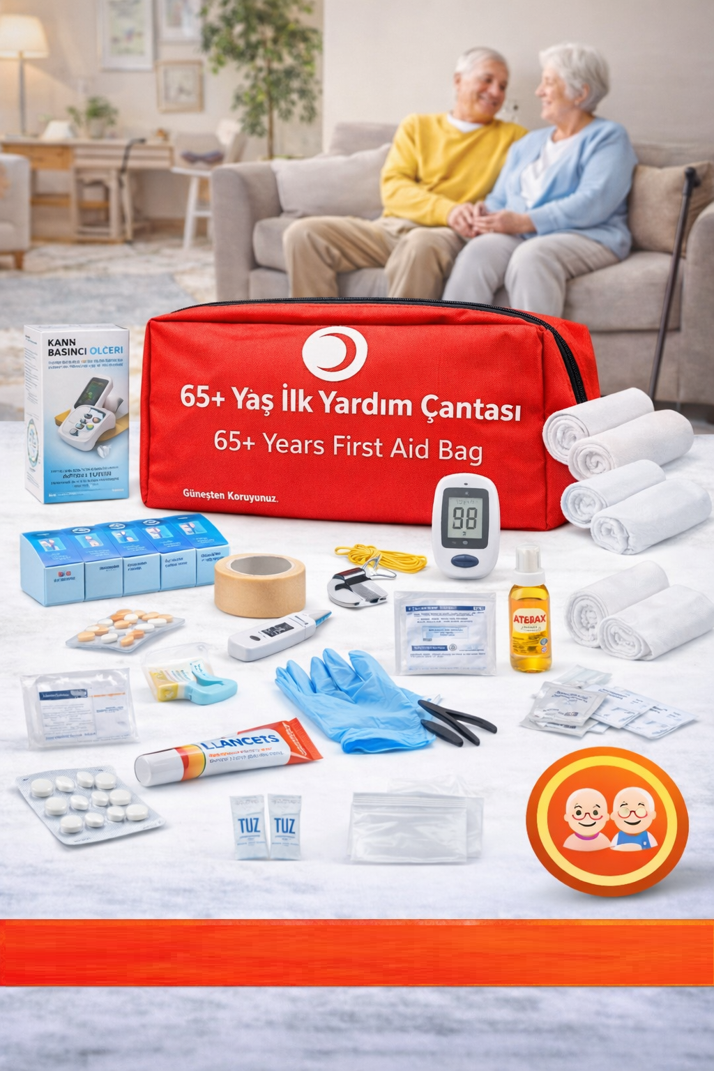 65+ Yaş ilk Yardım Çantası